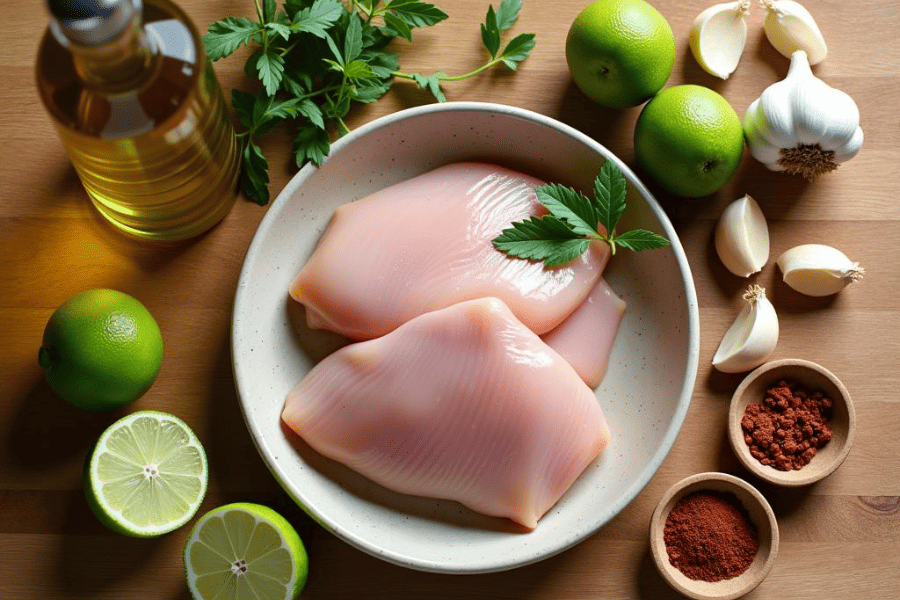What is the formula for chicken marinade?