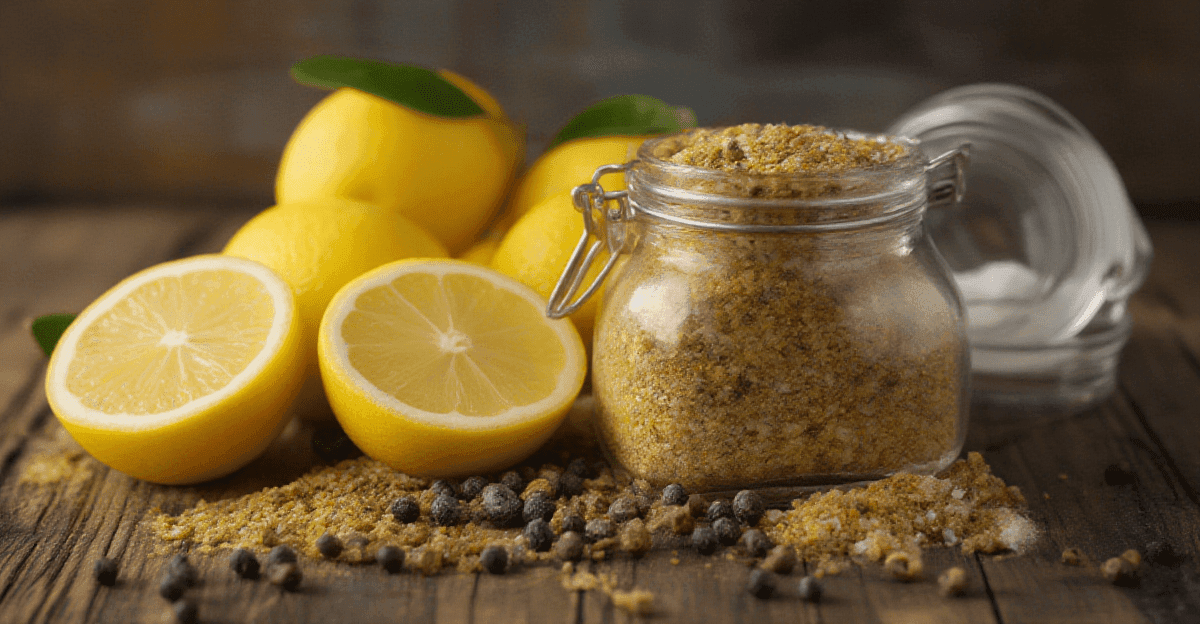 What is a good substitute for lemon pepper?