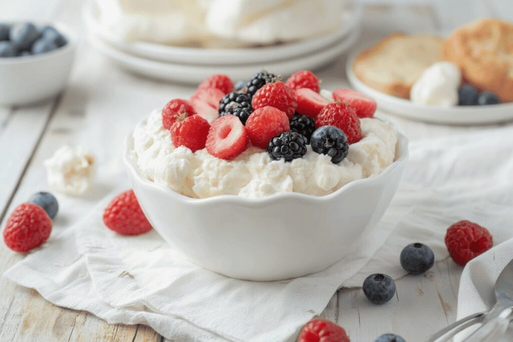 cottage Cheese With Fruits