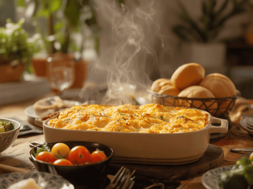 family Style Scalloped Feast
