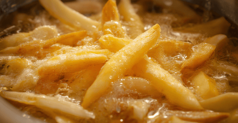 French Fries Soak In Water