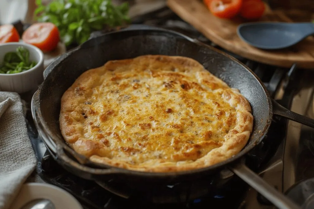 cooking Cottage Cheese Flatbread