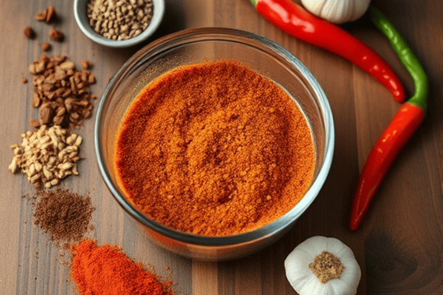What is chicken fajita seasoning made of?