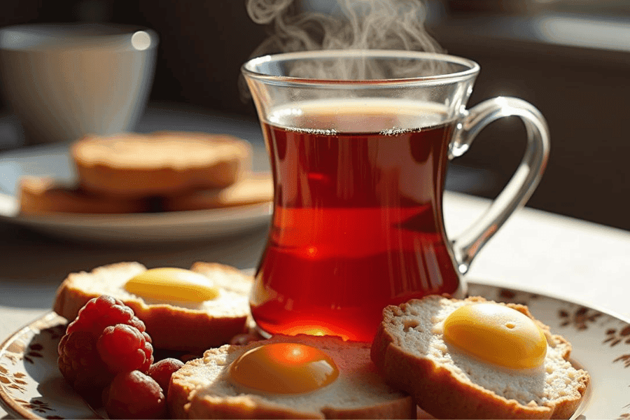 What is in an English breakfast tea?