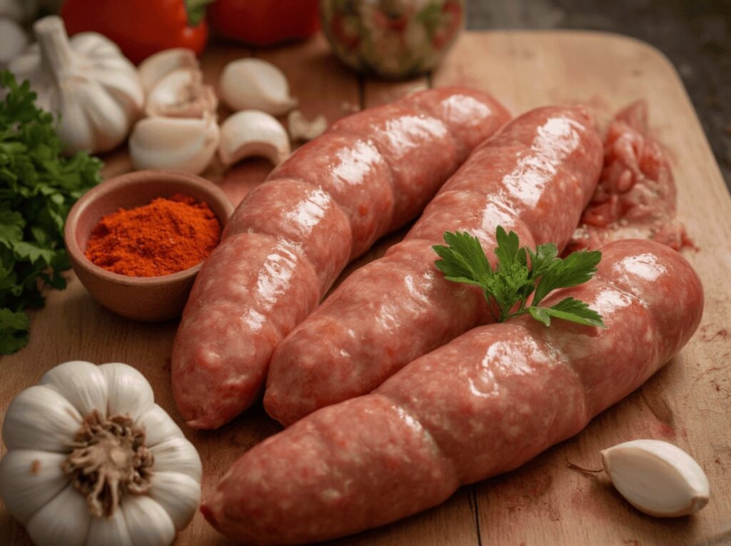 linguiça Ingredients