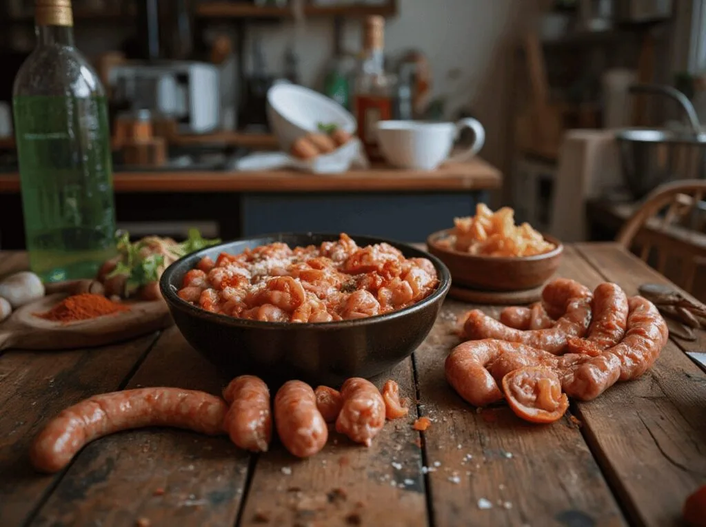 making Linguica The Traditional Way