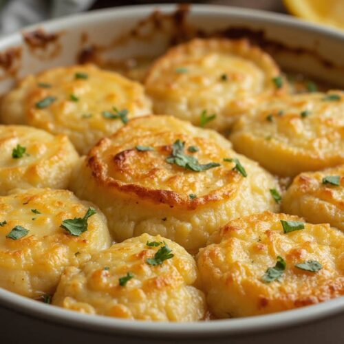 Finished Betty Crocker Scalloped Potatoes Recipe