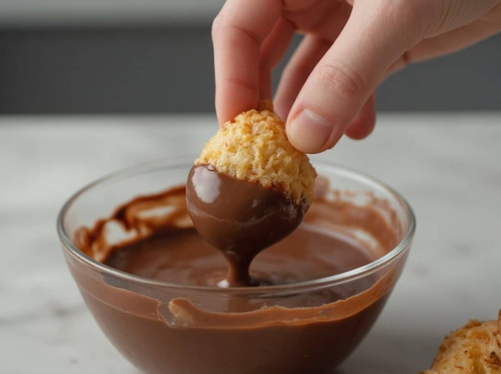 dipping Strawberries In Chocolate