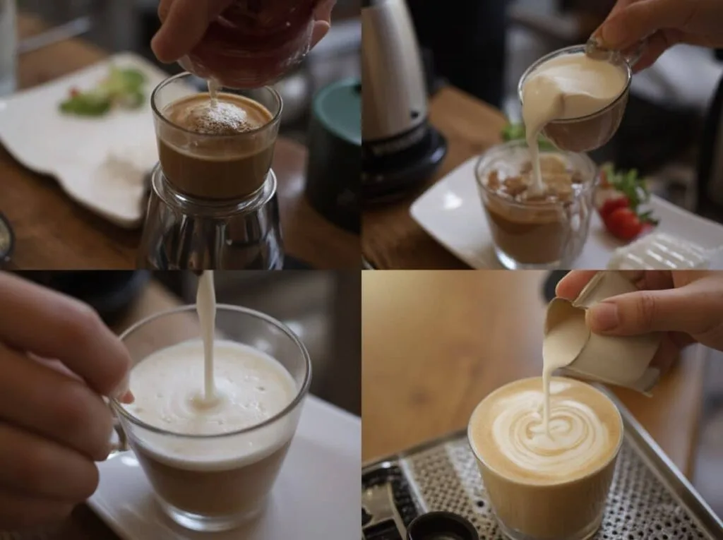 Step By Step Breve Coffee