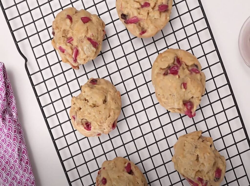 Final Step Grandma’s Rhubarb Pie Cookies